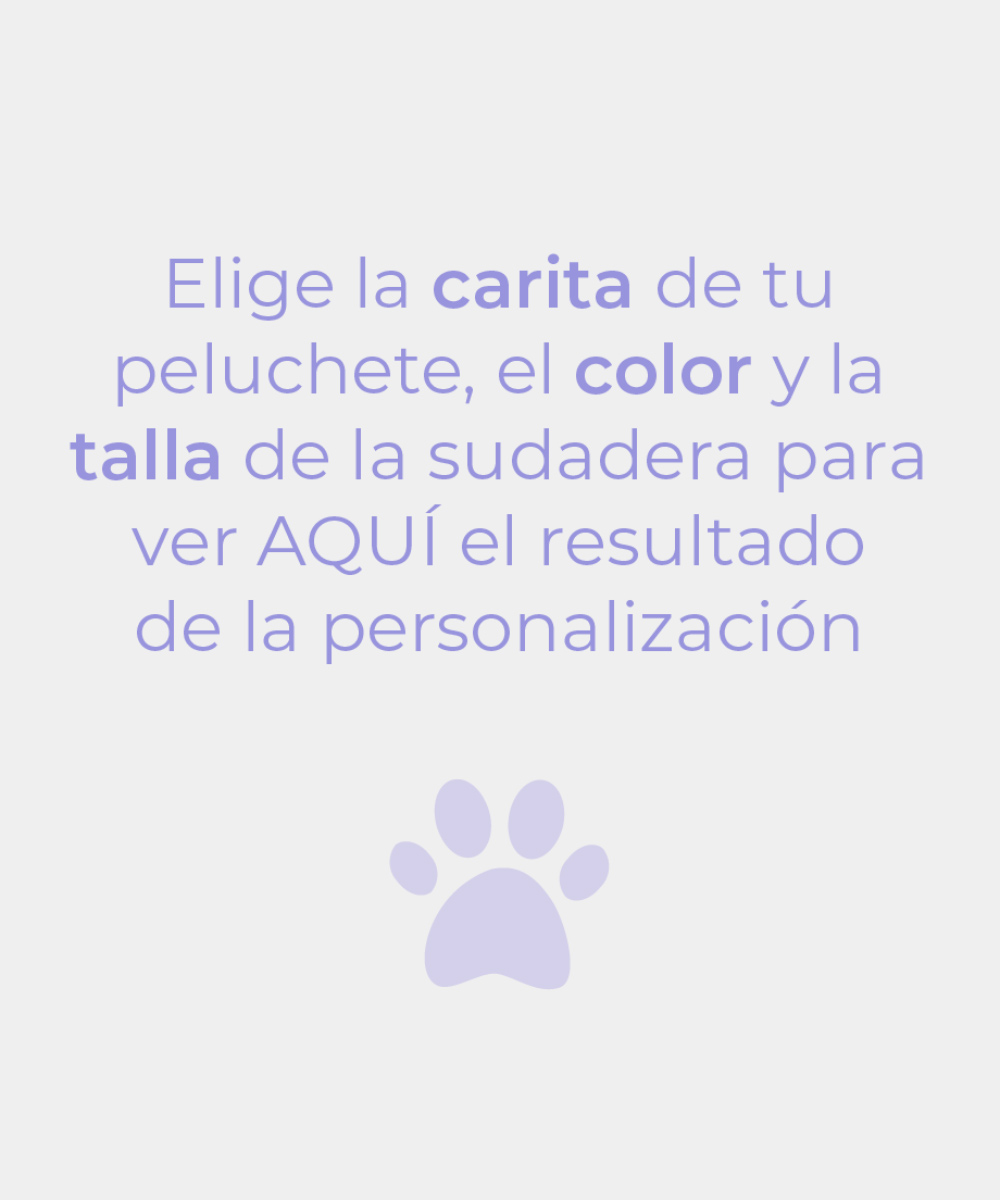 Personalización de tu sudadera