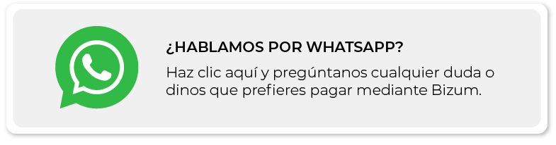 Contacto mediante WhatsApp